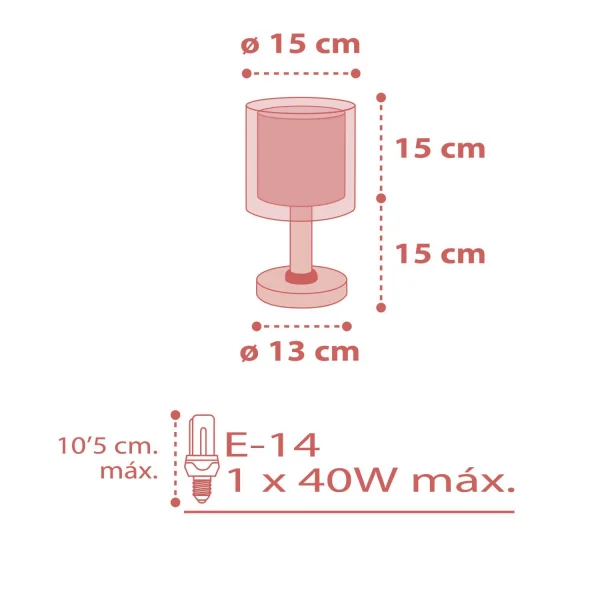 LAMPE DE TABLE CORAIL DOTS