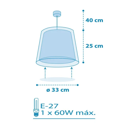 SUSPENSION LIGHT FEELING BLEU SUSPENSION LIGHT FEELING BLEU