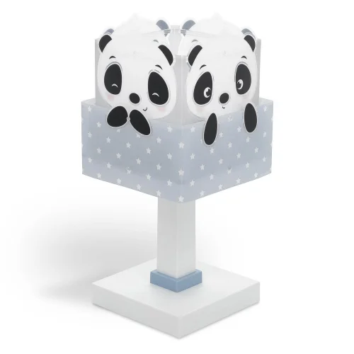 LAMPE DE TABLE PANDA BLEU