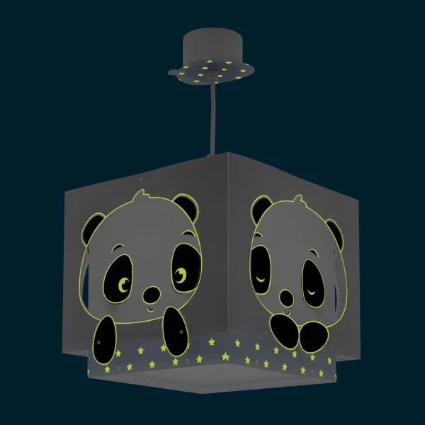 SUSPENSION PANDA BLEU