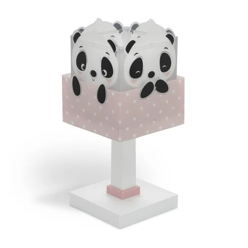 LAMPE DE TABLE PANDA ROSE