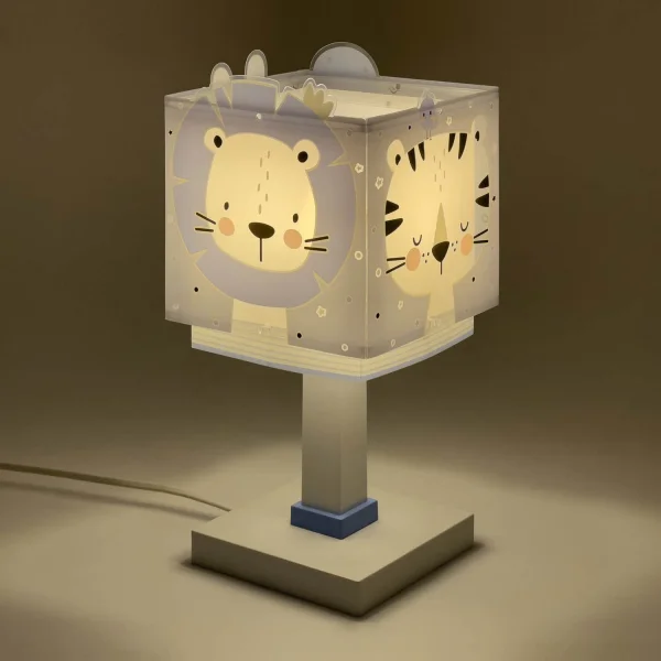 LAMPE DE TABLE BABY JUNGLE BLEU
