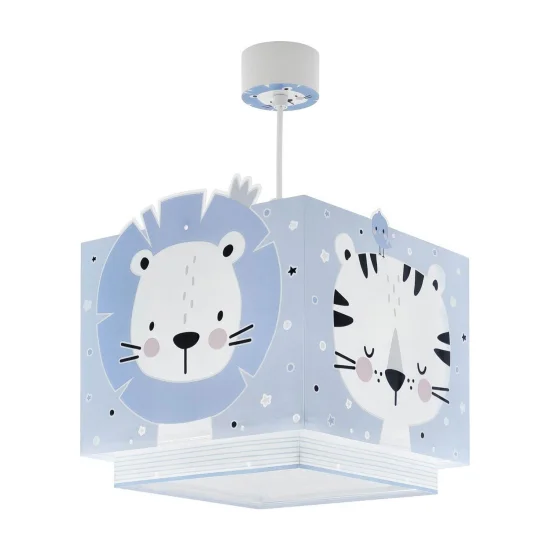SUSPENSION BABY JUNGLE BLEU