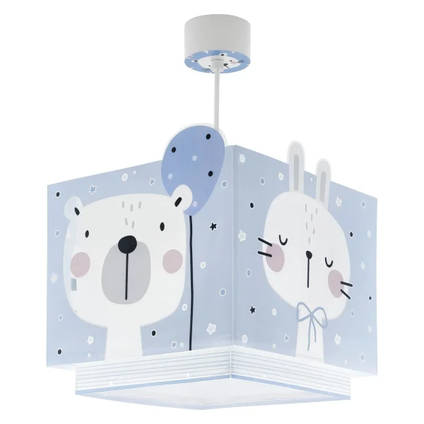 SUSPENSION BABY JUNGLE BLEU