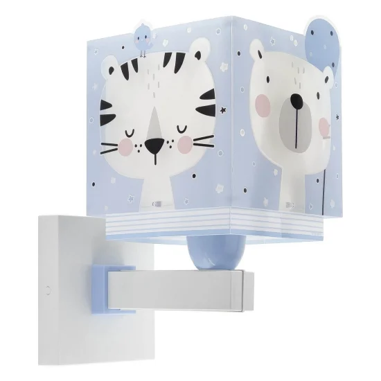APPLIQUE MURALE BABY JUNGLE BLEU 2