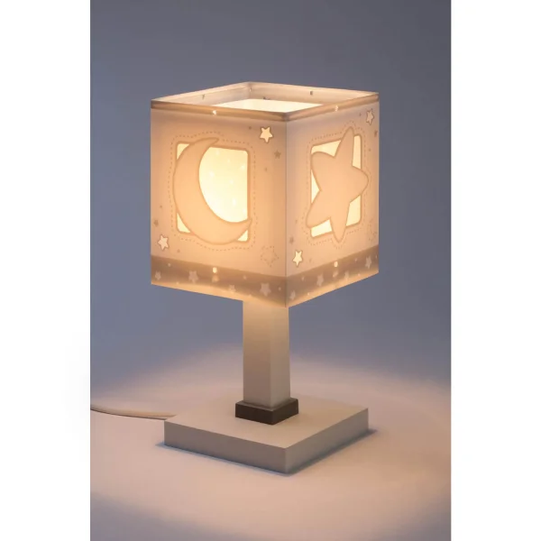 LAMPE DE TABLE LUNA GRIS