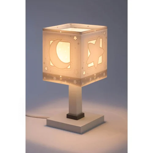 LAMPE DE TABLE LUNA GRIS