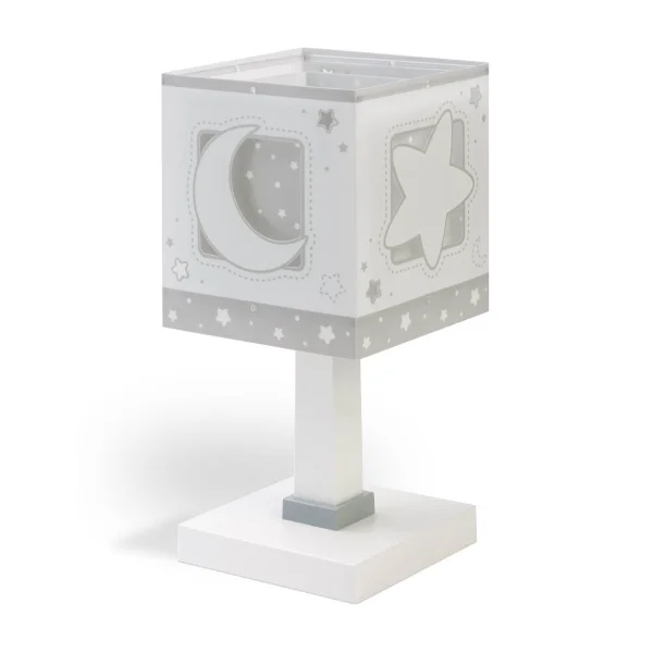 LAMPE DE TABLE LUNA GRIS