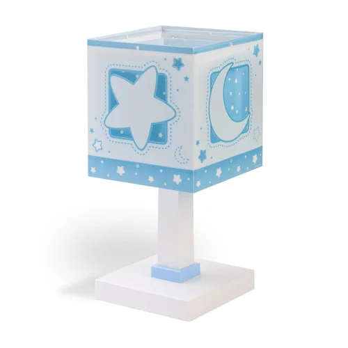LAMPE DE TABLE LUNA BLEU