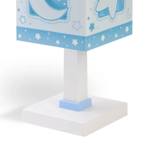 LAMPE DE TABLE LUNA BLEU