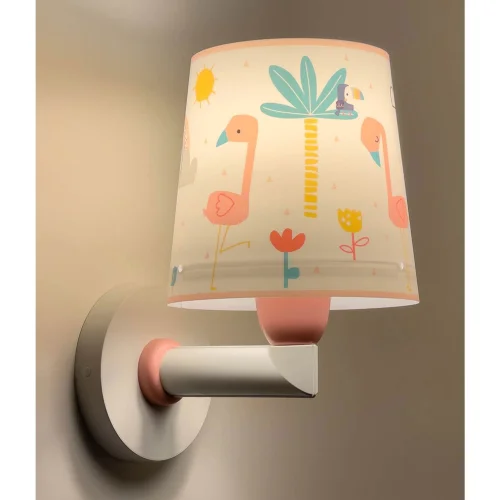 APPLIQUE MURALE POUR ENFANTS FLAMINGO