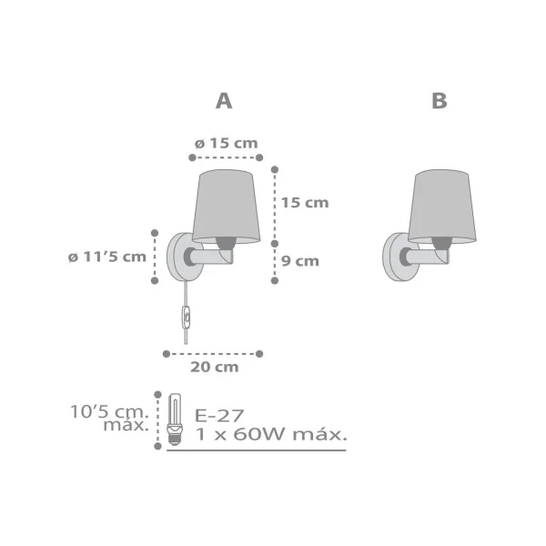 APPLIQUE MURALE STAR LIGHT BLANC APPLIQUE MURALE STAR LIGHT BLANC