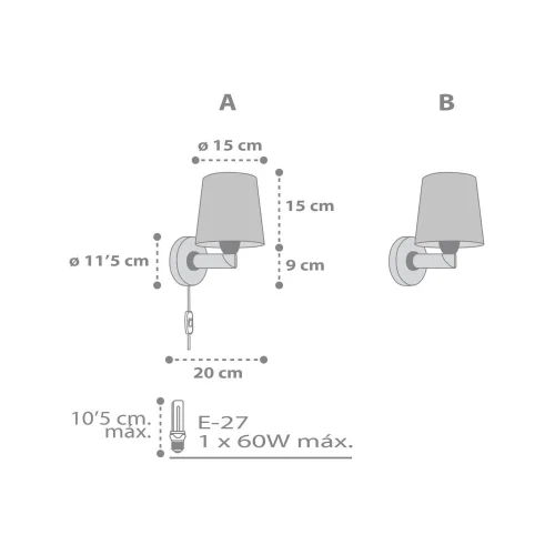 APPLIQUE MURALE STAR LIGHT BLANC APPLIQUE MURALE STAR LIGHT BLANC