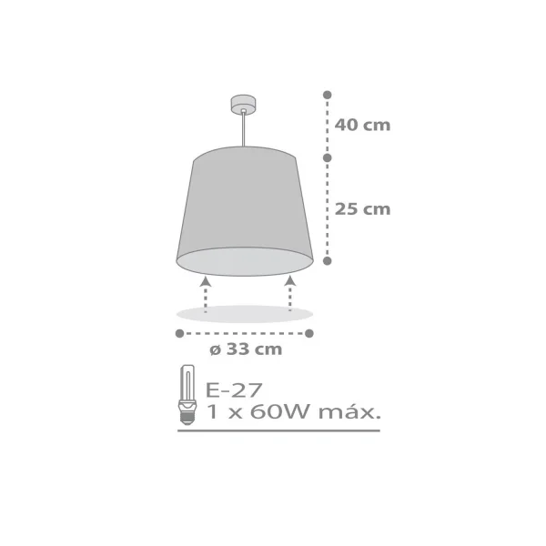 SUSPENSION STAR LIGHT BLANC