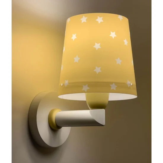 APPLIQUE MURALE STAR LIGHT JAUNE 2