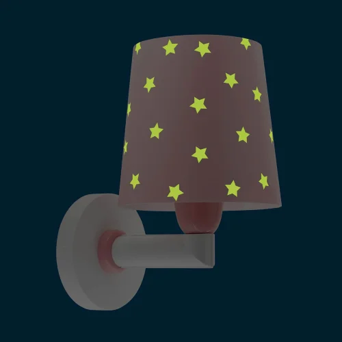 APPLIQUE MURALE STAR LIGHT ROSE