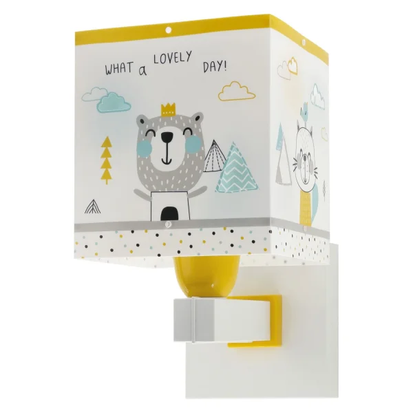 APPLIQUE MURALE HELLO LITTLE