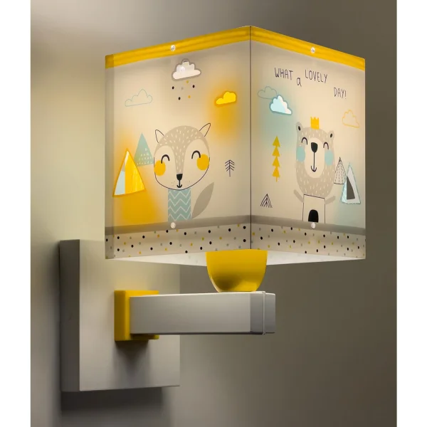 APPLIQUE MURALE HELLO LITTLE