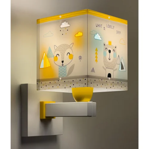 APPLIQUE MURALE HELLO LITTLE