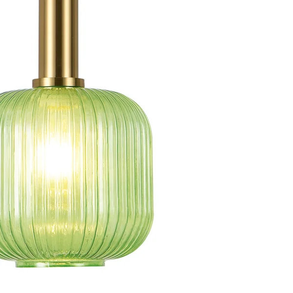 LÁMPARA DE TECHO 1 LUZ TULIPA VERDE Ø20 E27 SHELBY LÁMPARA DE TECHO 1 LUZ TULIPA VERDE Ø20 E27 SHELBY