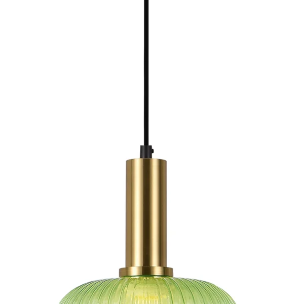 LÁMPARA DE TECHO 1 LUZ TULIPA VERDE Ø20 E27 SHELBY LÁMPARA DE TECHO 1 LUZ TULIPA VERDE Ø20 E27 SHELBY