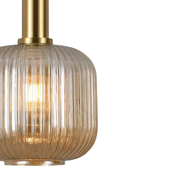 SUSPENSION 1 LUMIÈRE AVEC ABAT-JOUR AMBRE Ø20 E27 SHELBY SUSPENSION 1 LUMIÈRE AVEC ABAT-JOUR AMBRE Ø20 E27 SHELBY