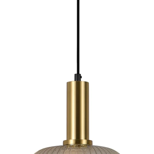 SUSPENSION 1 LUMIÈRE AVEC ABAT-JOUR AMBRE Ø20 E27 SHELBY SUSPENSION 1 LUMIÈRE AVEC ABAT-JOUR AMBRE Ø20 E27 SHELBY