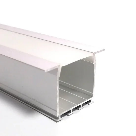 PROFIL EN ALUMINIUM POUR DOUBLE BANDE ENCASTRÉE BANDES À LED 26x26mm 2