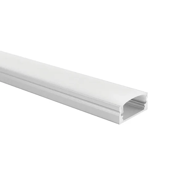 PROFIL EN ALUMINIUM POUR SURFACE DE BANDE LED AVEC COUVERTURE MATE 17x7mm