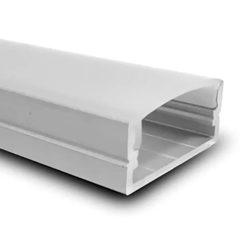 PROFILÉ EN ALUMINIUM POUR BANDE À LED SURFACE DOUBLE BANDE 23,5x9,7mm PROFILÉ EN ALUMINIUM POUR BANDE À LED SURFACE DOUBLE BANDE 23,5x9,7mm
