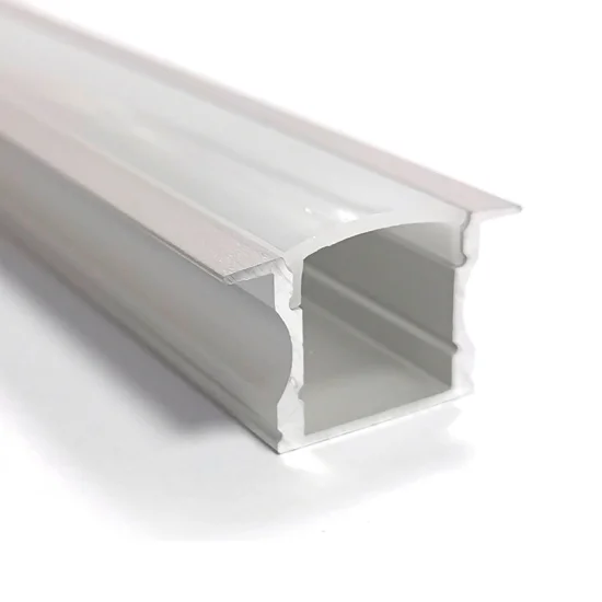 PROFIL EN ALUMINIUM POUR LES BANDES À LED ENCASTRÉES 17,2x14,5mm 2
