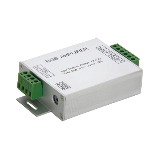 AMPLIFICATEUR ARRIVÉE DE COURANT POUR LES BANDES DE LED 12V/24V