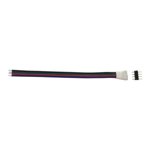CÂBLES RGB AVEC CONNECTEUR D'UN CÔTÉ POUR BANDES DE LED CÂBLES RGB AVEC CONNECTEUR D'UN CÔTÉ POUR BANDES DE LED