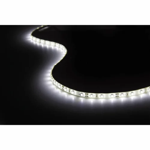 BANDE LED 12V DC 5W 60LED 1M LUMIÈRE BLANCHE 6500K IP44