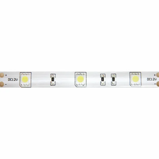 BANDE LED 12V DC 8W 30LED 1M LUMIÈRE BLANCHE 2700K IP44 2
