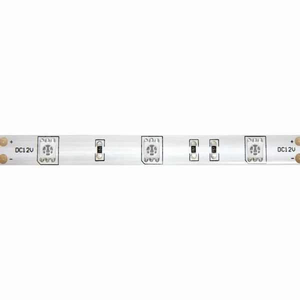 BANDE LED 12V DC 8W 30LED 1M ROUGE LUMIÈRE IP44