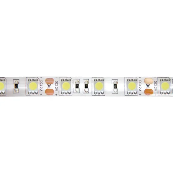 BANDE LED 12V DC 15W 60LED 1M LUMIÈRE BLANCHE 2700K IP44 2