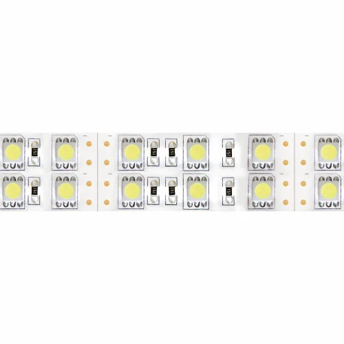 DOUBLE BANDE LED 12V DC 30W 120LED 1M LUMIÈRE BLANCHE 6500K IP20