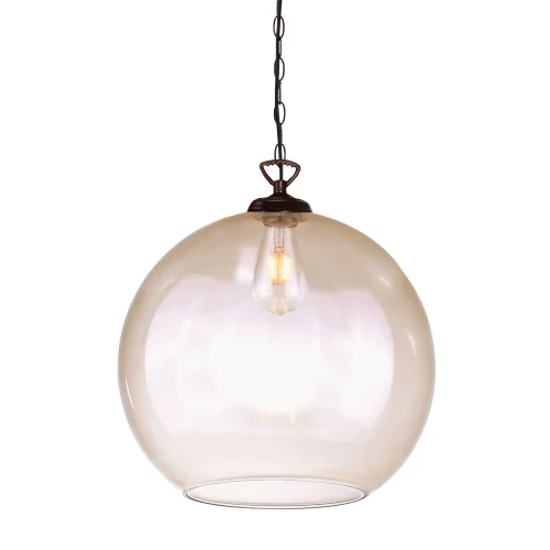 SUSPENSION LOGAN VERRE AMBRÉ