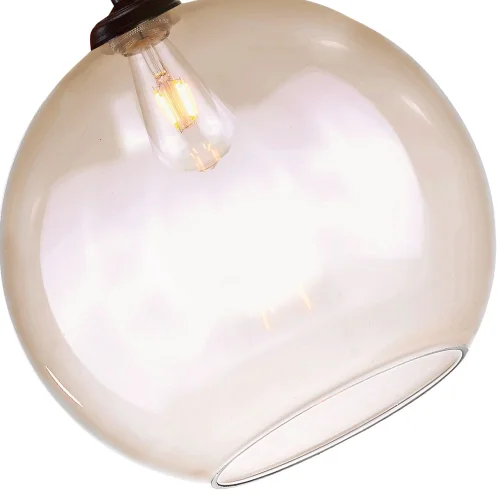 SUSPENSION LOGAN VERRE AMBRÉ