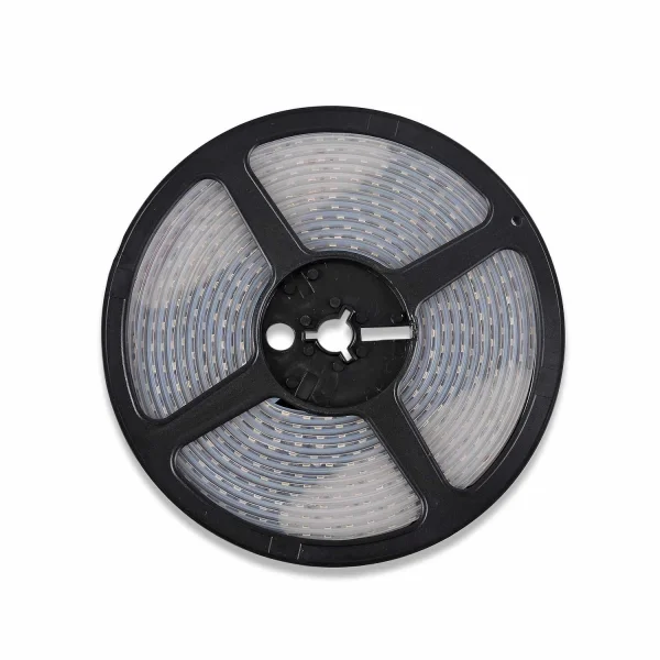 BANDE LED 24V DC 19 W 120LEDS 1M LUMIÈRE BLANCHE 2700K IP65