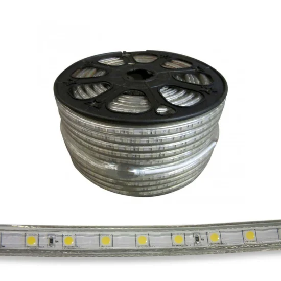 BANDE LED 220V AC 15 W 60LEDS 1M LUMIÈRE BLANCHE 4000K IP65