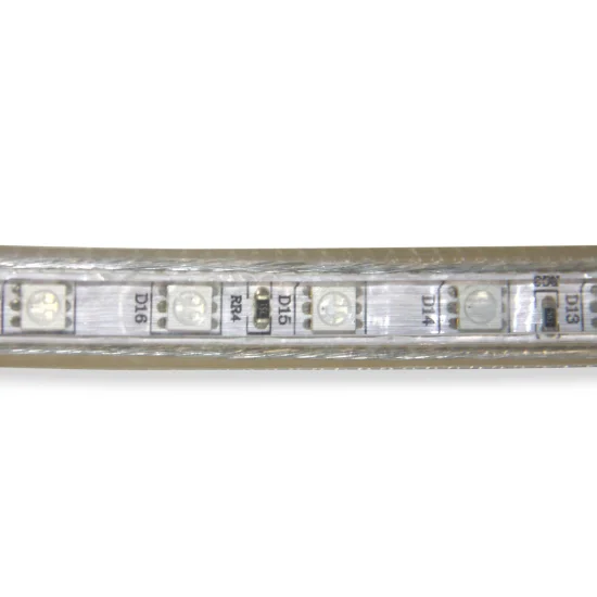 BANDE LED 220V AC 14.4 W 60LEDS 1M RGB IP65 2