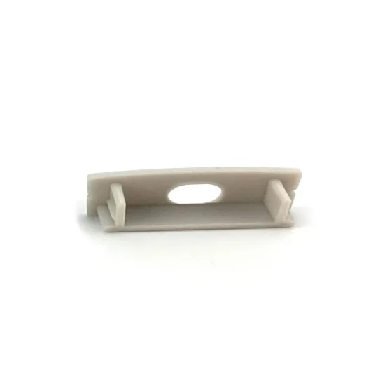 COUVERCLE AVEC TROU POUR PROFILÉ DE SURFACE 2,3 CM GRIS 2
