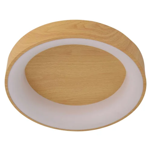 PLAFONNIER LED À RÉGLAGE VARIABLE AVEC BOUTON DE COMMANDE EN IMITATION BOIS HARALD PLAFONNIER LED À RÉGLAGE VARIABLE AVEC BOUTON DE COMMANDE EN IMITATION BOIS HARALD