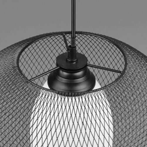 SUSPENSION EN MÉTAL GRILLE NOIRE IDRIS SUSPENSION EN MÉTAL GRILLE NOIRE IDRIS