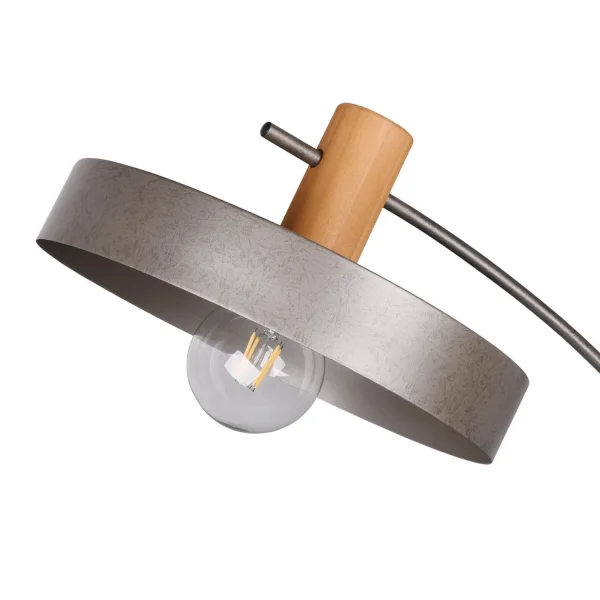 LAMPADAIRE MÉTAL NICKEL ANTIQUE NIELS LAMPADAIRE MÉTAL NICKEL ANTIQUE NIELS