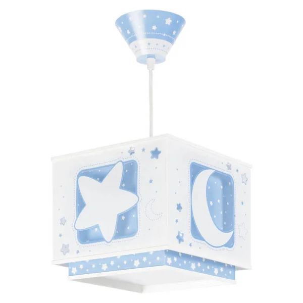 Lampe pour enfants en forme de lune bleue | Lúzete Lampe pour enfants en forme de lune bleue | Lúzete