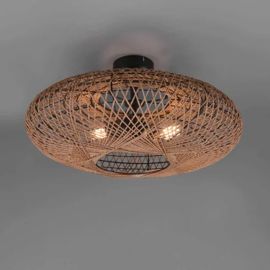 PLAFONNIER EN SISAL KAIRA 2