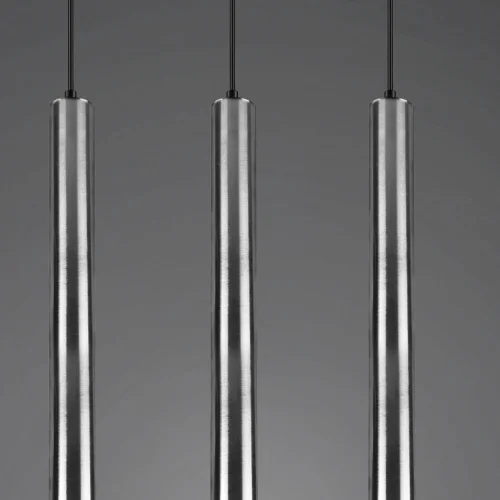 SUSPENSION 4 LUMIÈRES MÉTAL NICKEL MAT SULLIVAN